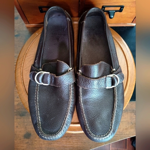 Polo Ralph Lauren Men\'s Brown Leather Loafers_11